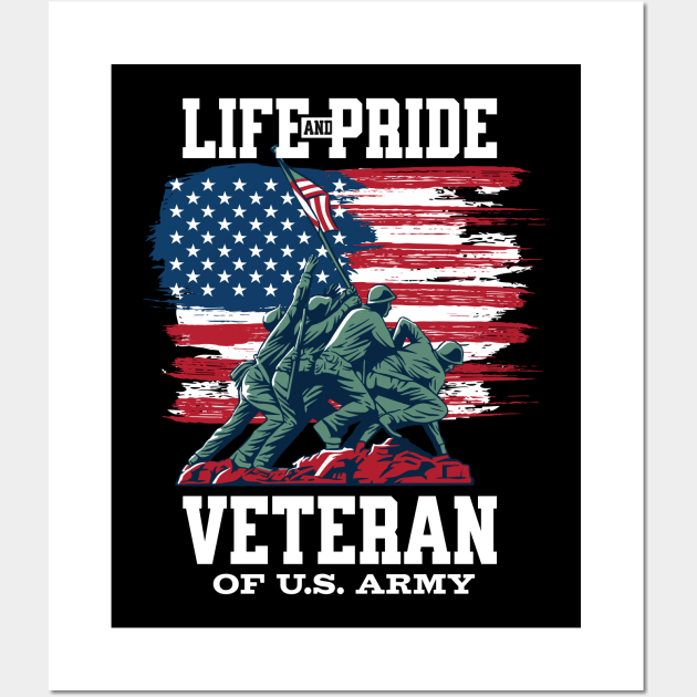 Life Of The U.S Army Wall Art by Snazzy Stitch